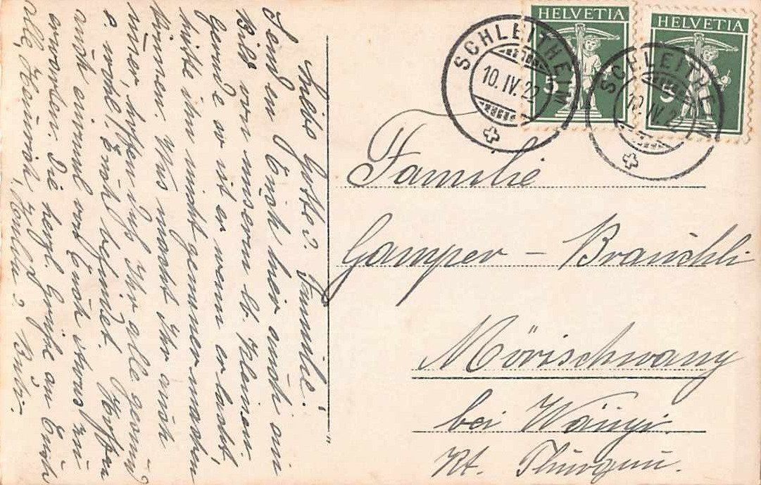 Foto & Immagini: Wonneproppen aus SCHLAATE - 1922 – Usato da Winterthur venduto da SchatzchischtliWinti 1