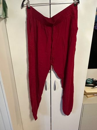 Chicorée Hose Yaya Pants Grösse XXL rot neu