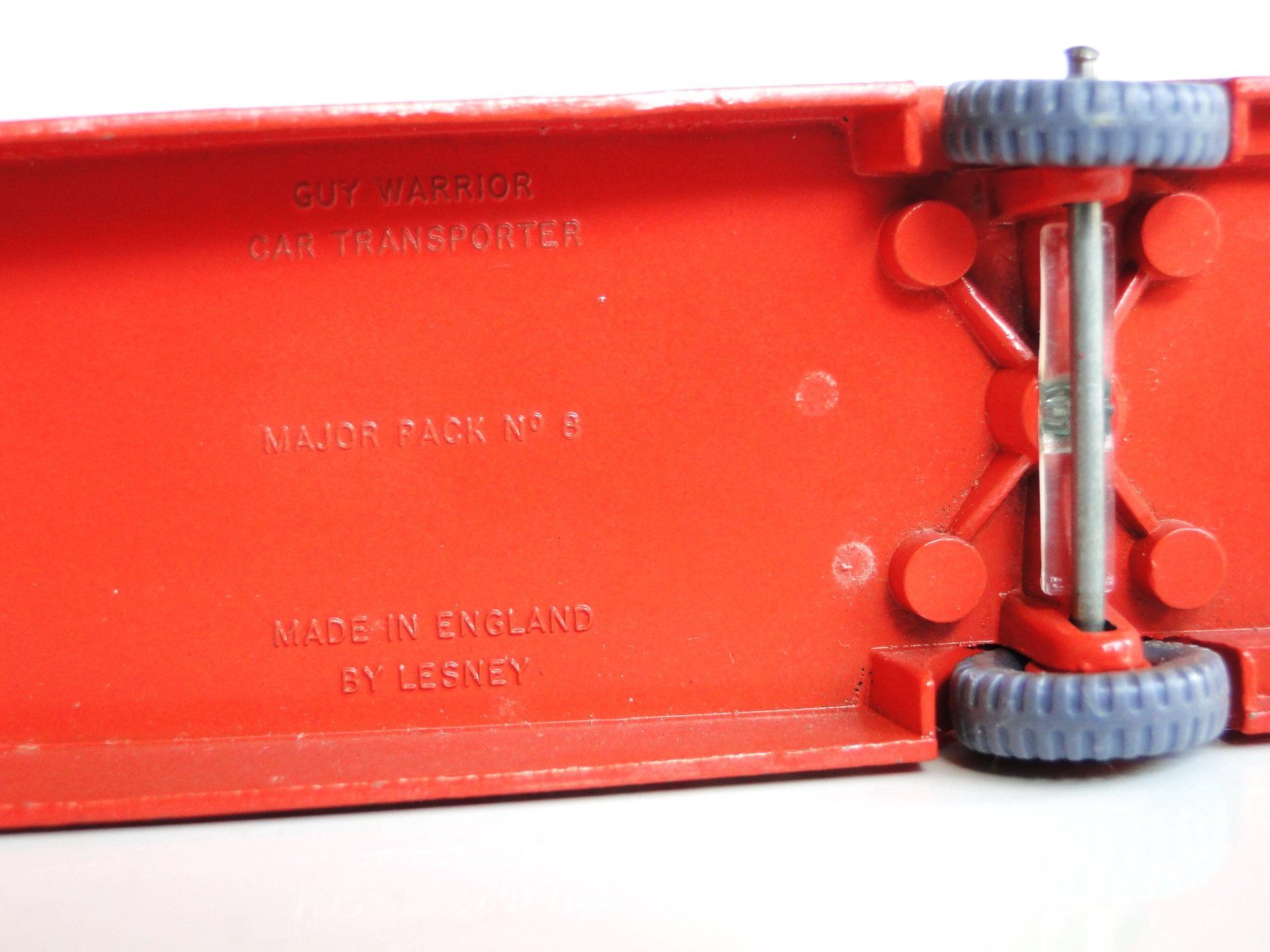 Matchbox Modellini d'auto: MATCHBOX LESNEY - Major Pack No.8 Car Transporter – Usato da Killwangen venduto da cyrano56 7