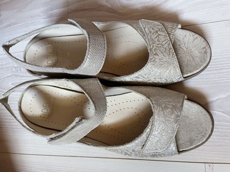 Fidelio Sandalen, Hallux, Wechselfussbett, Gr. 39.5