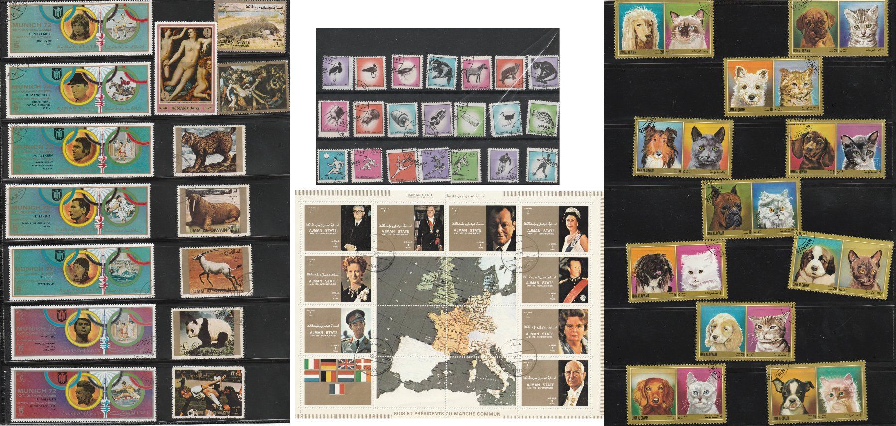 Tutti i francobolli: Ajman - Anciens timbres – Usato da Carouge GE venduto da Crystal_Energy