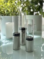 ✨Stilvolle Windlichter von Blomus, Edelstahl & Glas,3er Set