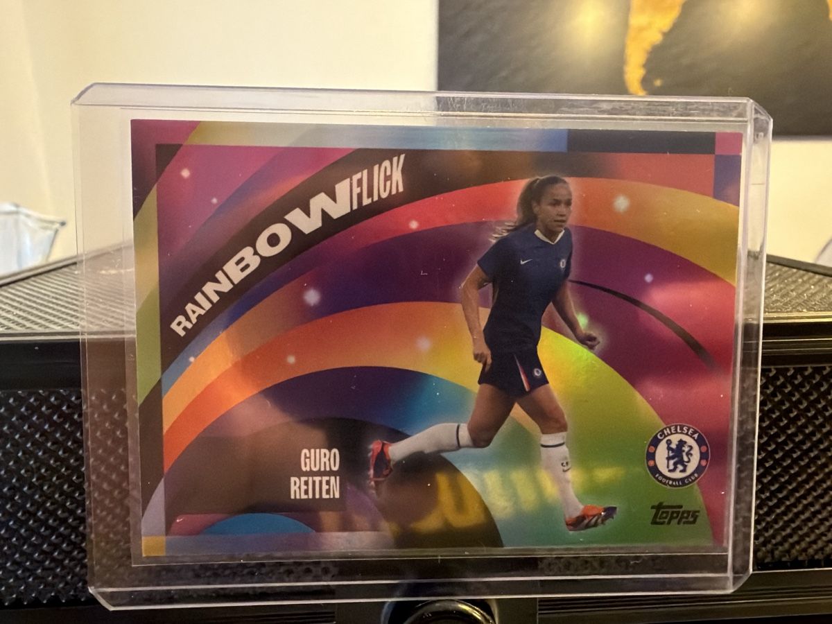 Topps Sammelbilder & Trading cards: Guro Reiten Topps Rainbowflick Casehit – Gebraucht aus Schliern b. Köniz von NB37