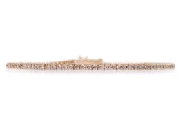 Diamant-Armband 14k Roségold 1,04ct