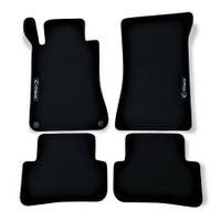 Velours Fussmatten Mercedes Benz C Klasse 2000-2007 W203