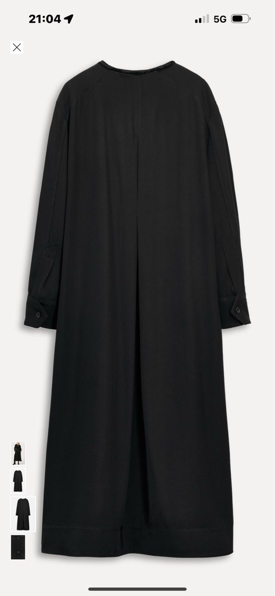 Zara Vestiti: Zara robe longue noire taille M/L – Nuovo e nell'imballaggio originale da Brügg BE venduto da rah_mqh8 2