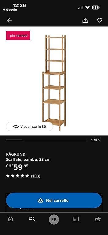 Regale: Scaffale Ikea  – Gebraucht aus Bellinzona von eli_lg7z 1