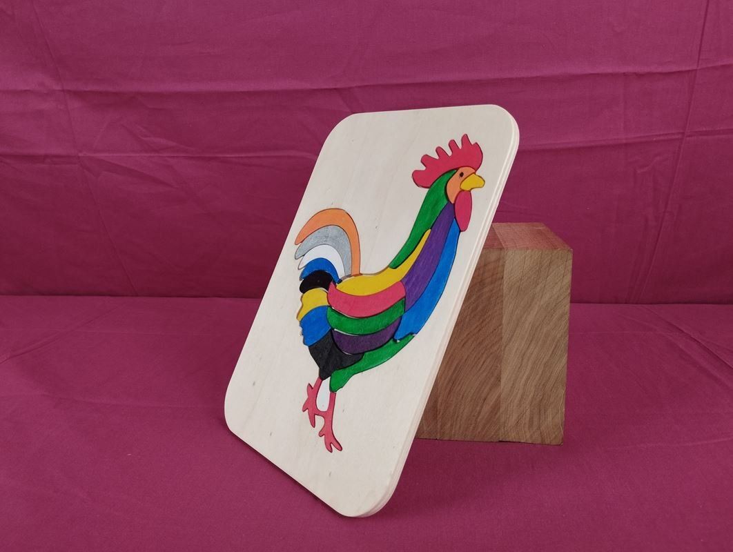 Puzzles: Hahn-Puzzle - VIERZACK – Neu (gemäss Beschreibung) aus Schübelbach von Restwert_Schubelbach 2
