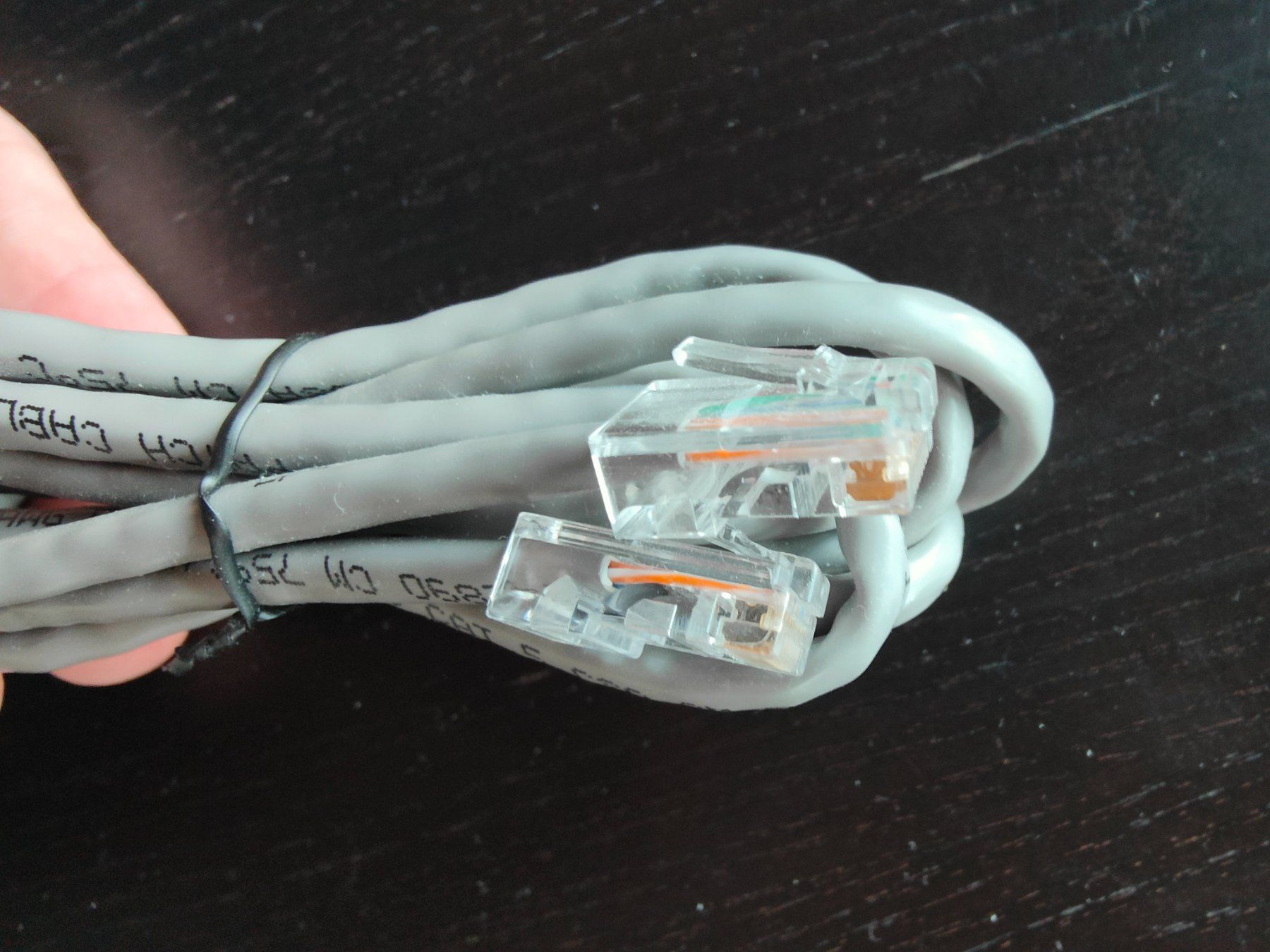 Cavi: Netzwerkkabel, grau, 150cm – Usato da Adelboden venduto da rol_4zgi 2