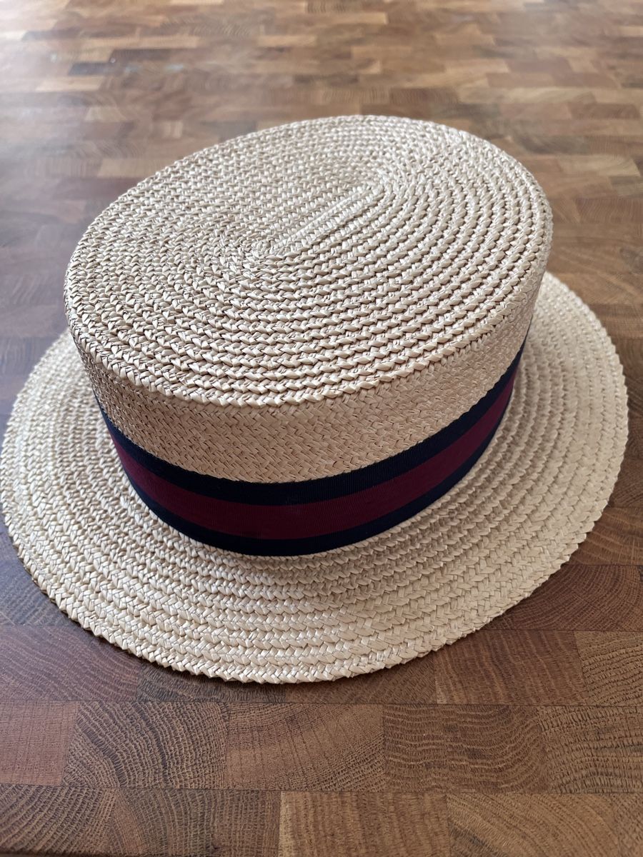 Copricapi, berretti & cappellini: Canotier (taille 57) – Usato da La Tour-de-Peilz venduto da m.bedwani
