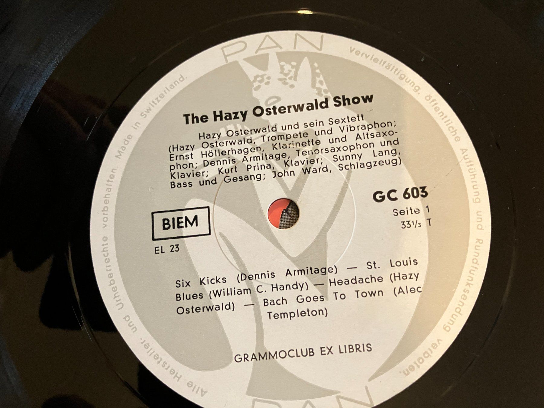 Dischi in vinile: Hazy Osterwald – Usato da Aarwangen venduto da Jukebox3 5