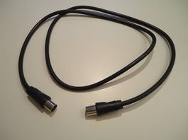 Koaxialkabel TV Radio 1m