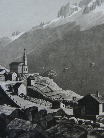 Incisioni: Hospental Uri Gotthard – Usato da Risch venduto da Rischli15 6