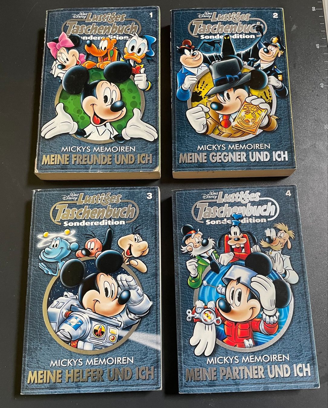 Fumetti: LTB Sonderedition Mickys Memoiren 1-4 – Usato da Seon venduto da tweety19