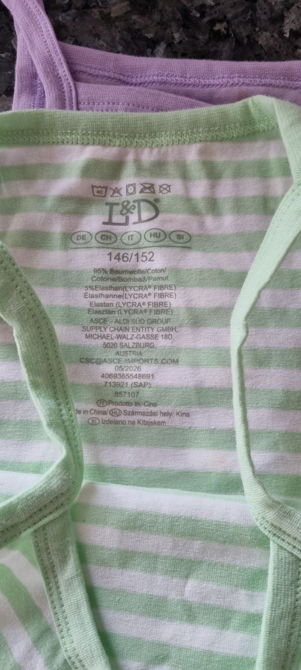 Camicette, T-shirt & Top: 2er Set Sommer-Tops, Gr. 146/152, Mädchen, neu – Nuovo (secondo la descrizione) da egliswil venduto da Maggy6 1