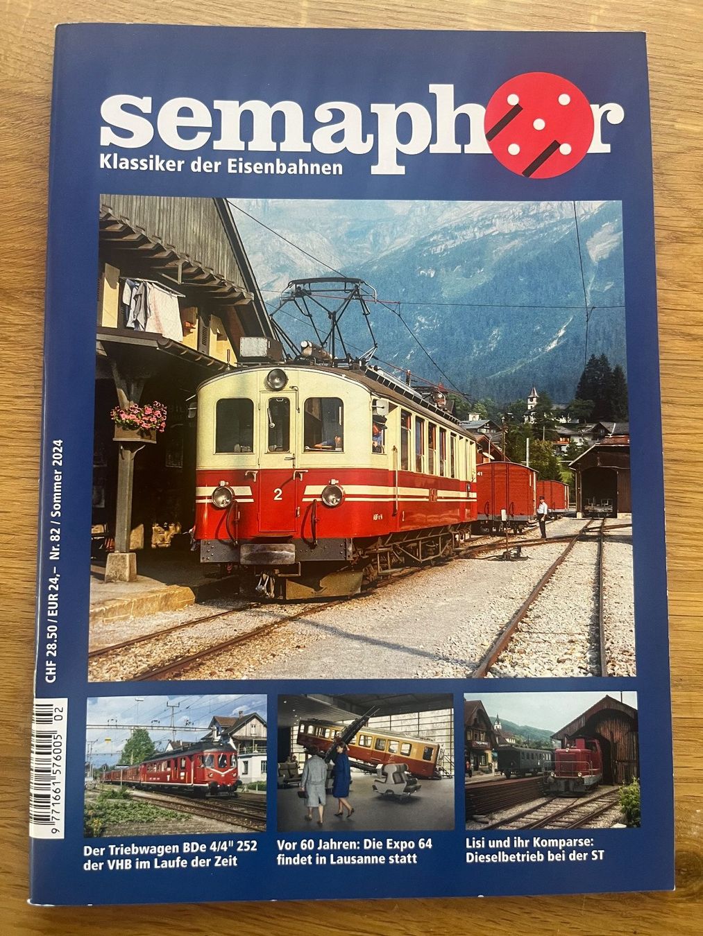 Modellini di ferrovie: semaphor Nr. 82 - Sommer 2024 – Usato da Rickenbach b. Wil venduto da KadiAdi