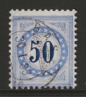 1882 : Porto Nr. 12N (Faserpapier) KP 900.--