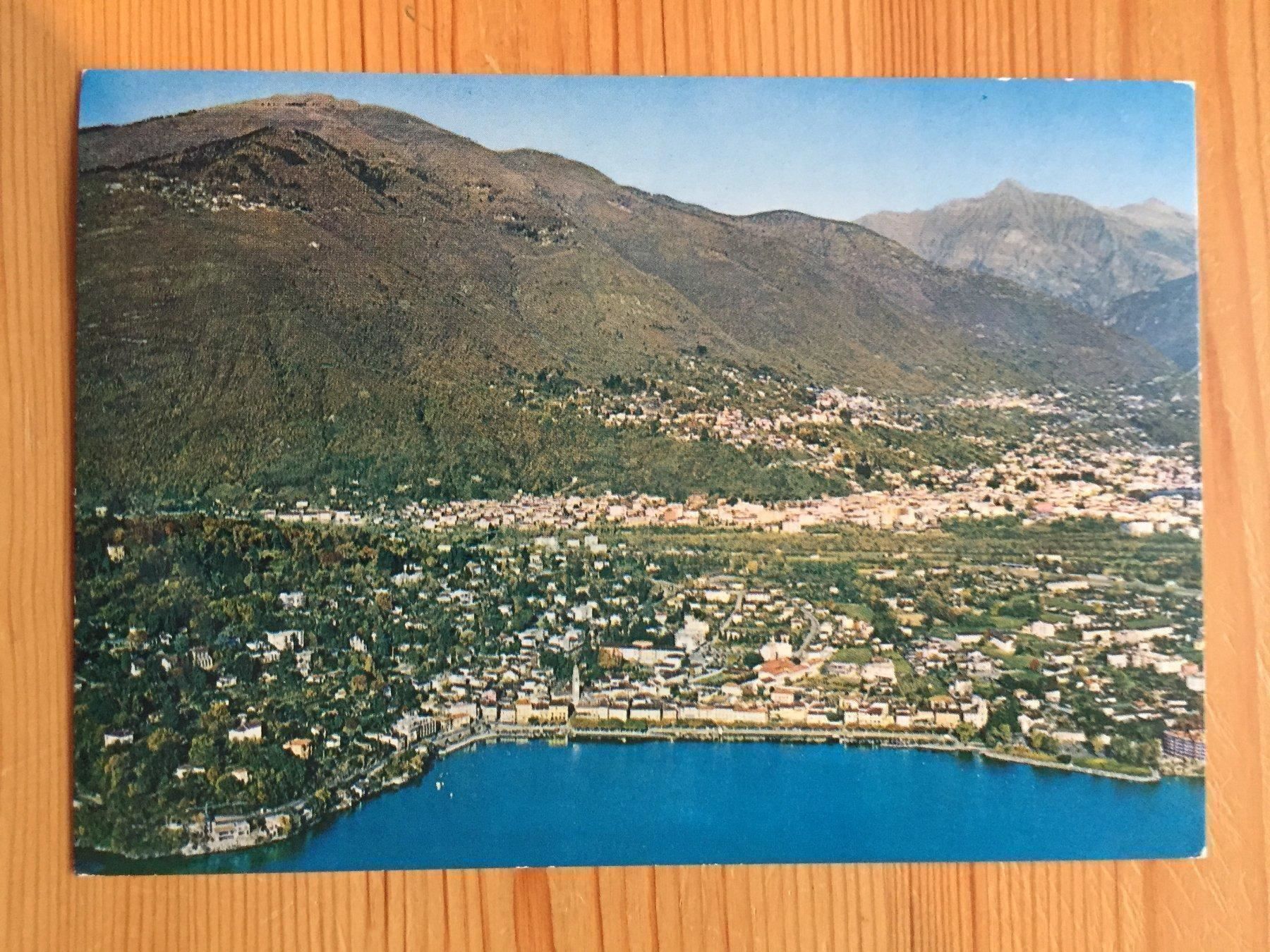 Cartoline postali: Ascona - Lago Maggiore - AK 1972 – Usato da Oberuzwil venduto da Henri09