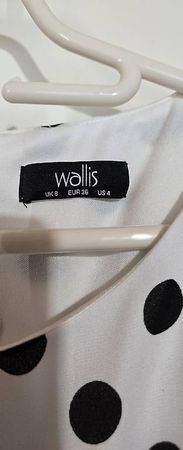 Kleid gr. 36  schwarz/weiss