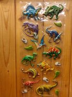 Dino Sticker, 3D, Glitzer - Perfekt für kleine Urzeitfans!