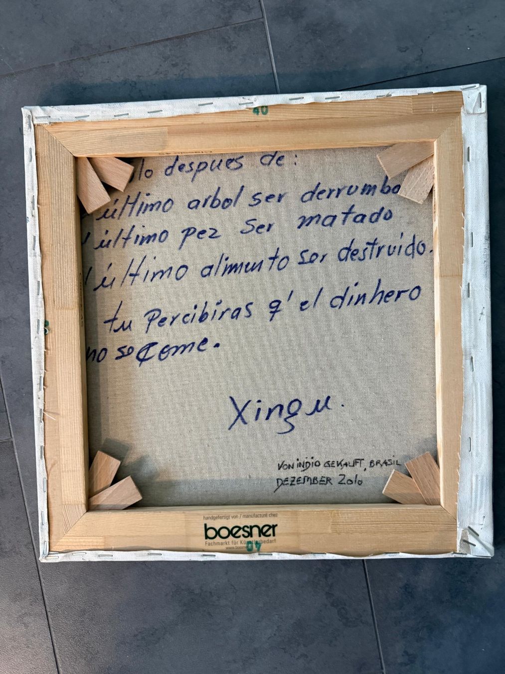 Poster & Bilder: Bild «Xingu» Indigener – Gebraucht aus Wichtrach von cimora 1