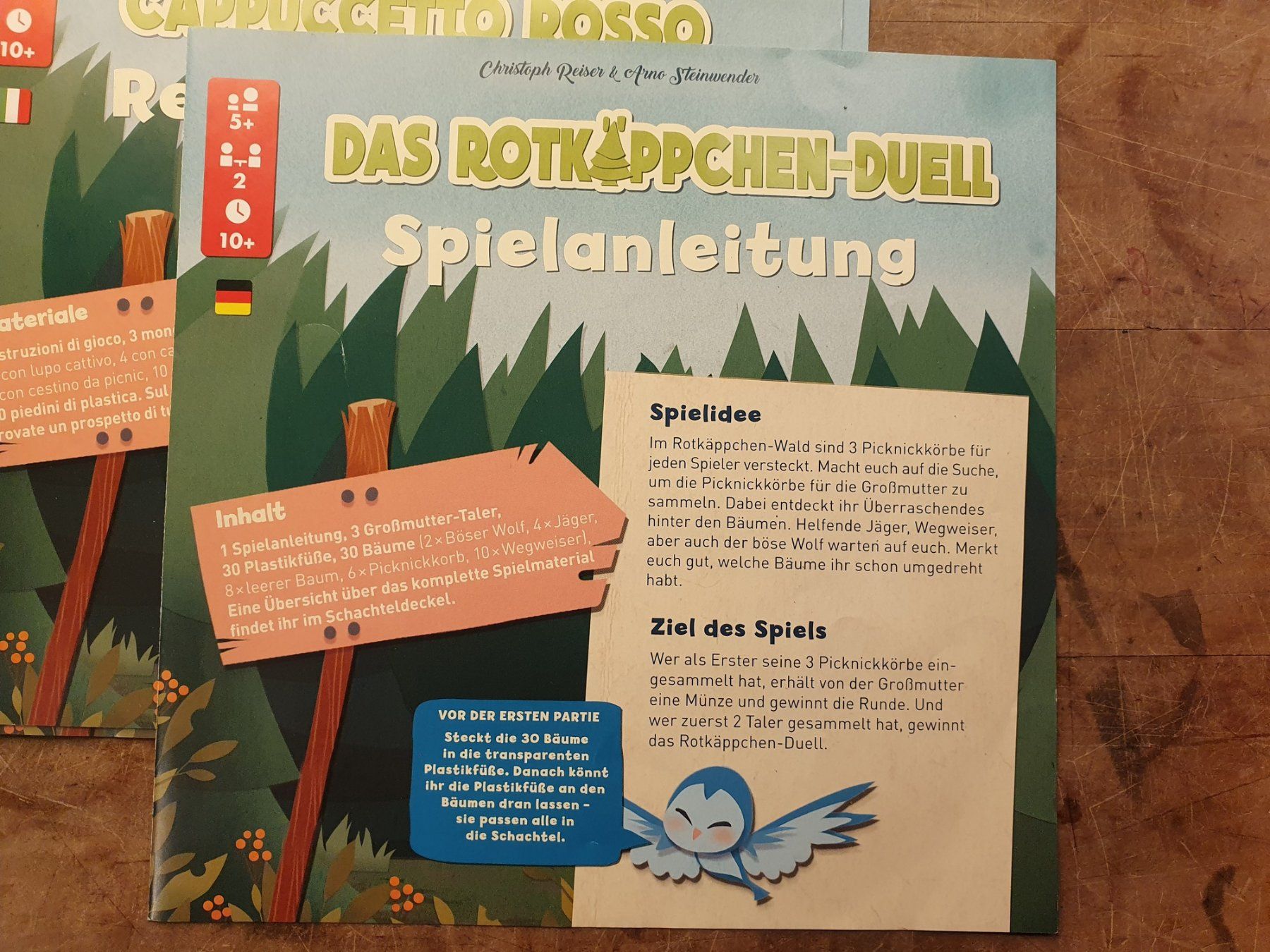 Giochi: Das Rotkäppchen-Duell 3 Stützen fehlen – Usato da Zürich venduto da loosebone 2