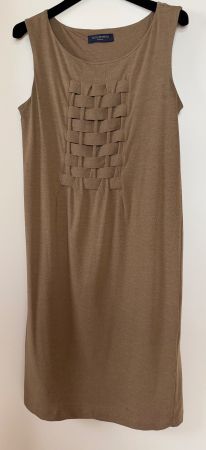 PIAZZA SEMPIONE  Kleid BRAUN mit Seide, IT42