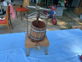 Alte Weinpresse / Obstpresse, Nr 103