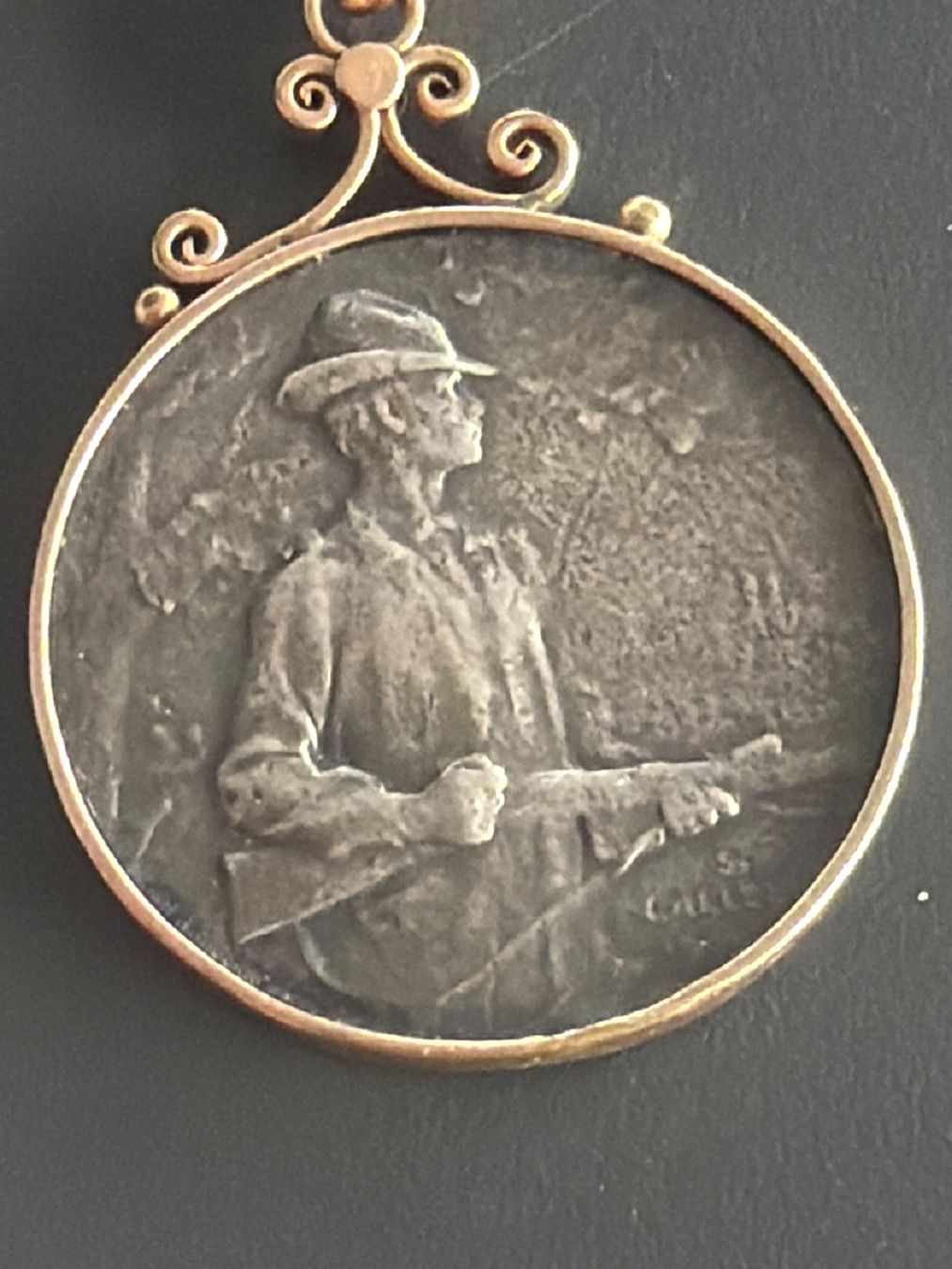 Altri accessori per orologi: Taschenuhr Kette mit Münze – Usato da Schlieren venduto da Luxury.Time 1