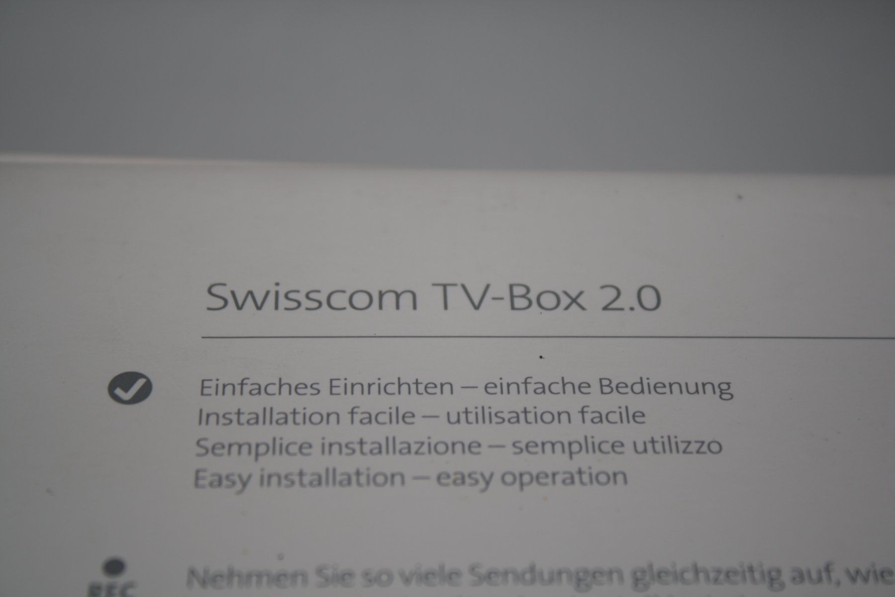 Swisscom Lettore multimediale & Streamer: Swisscom TV-Box 2.0 – Difettoso da Goldau venduto da MarketVentures 1
