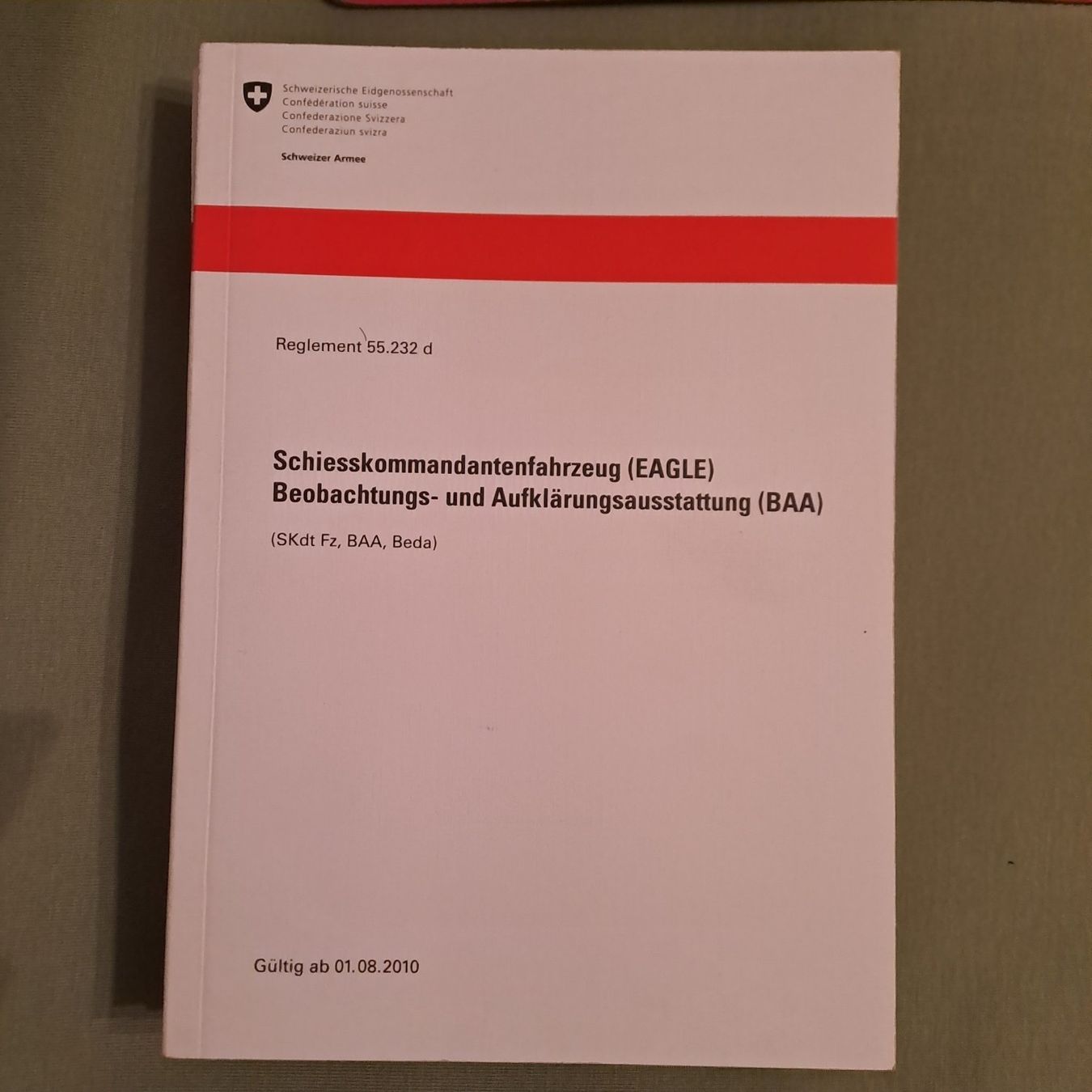 Livres: Schiesskommandantenfahrzeug EAGLE – Neuf (Voir description) à Gipf-Oberfrick par Mig_29 1