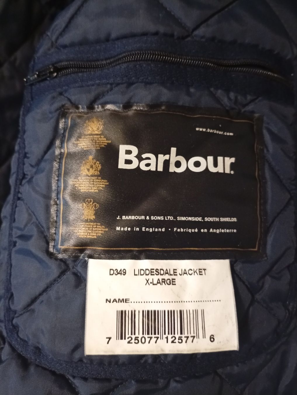 Barbour Giacche: Barbour blue XL – Nuovo (secondo la descrizione) da Lausanne venduto da Parmenide 1