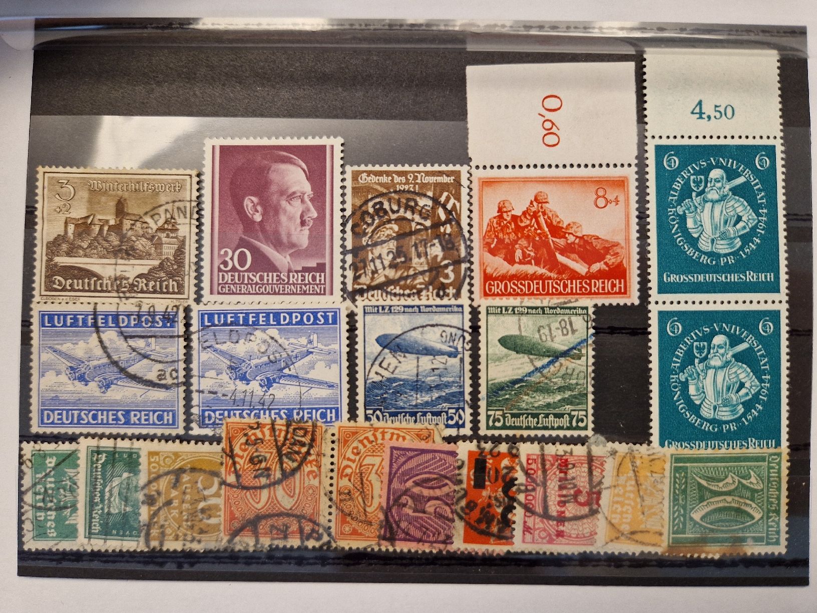 Tutti i francobolli: Deutsches Reich Briefmarken – Usato da St. Gallen venduto da Enrico_SG