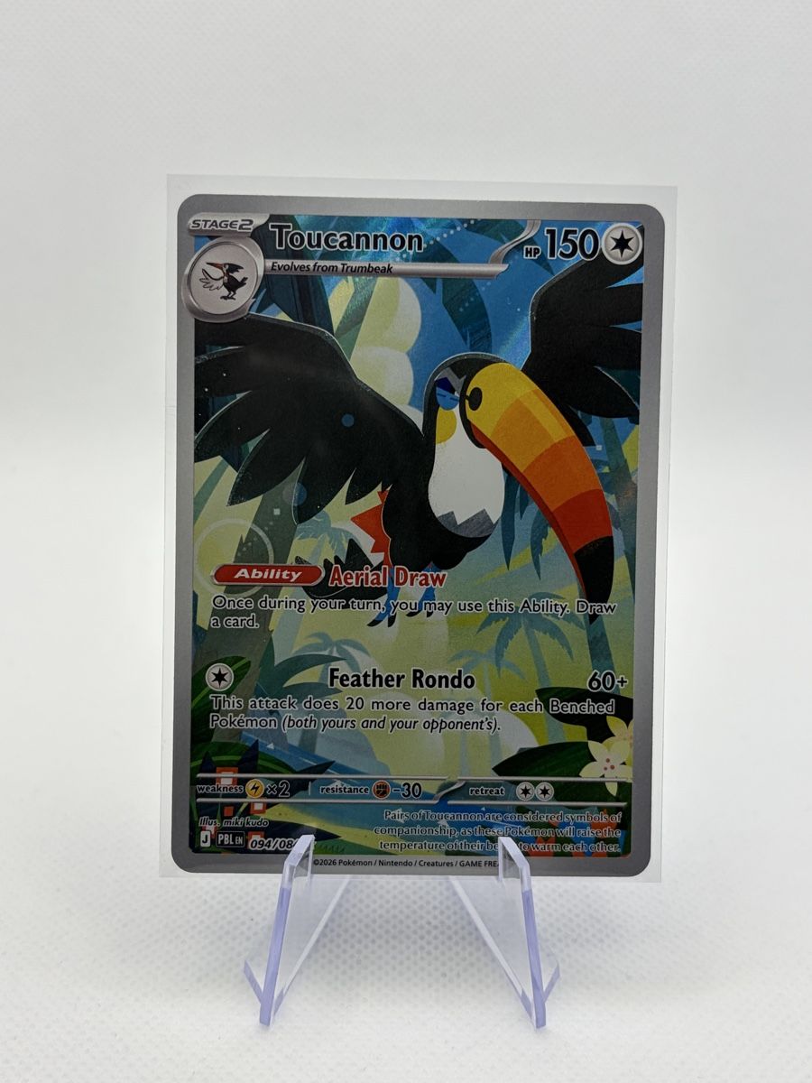 Pokémon Carte collezionabili: Toucannon PBL 094/084 – Usato da Wallbach venduto da Pokemon_Switzerland