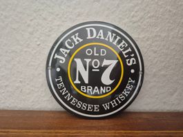 Emailschild Jack Daniels Whisky Salon Bar Emaille Schild