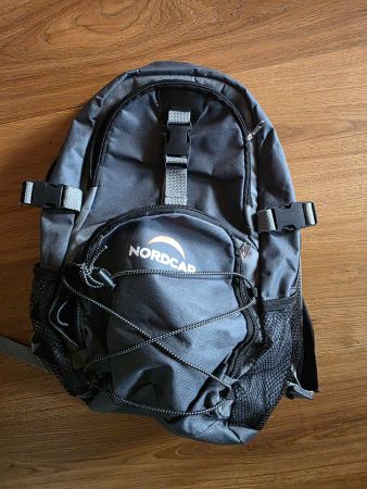 Tages Ausflug Rucksack grau NORDCAP