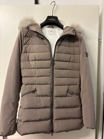 Peuterey Turmalet mit Pelz beige 