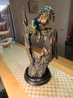 Art Deko Liebespaar Skulptur Gibs Handarbeit um 1930j Top