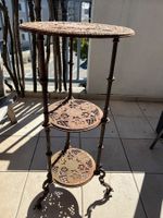 Vintage Pflanzenständer / Etagere aus Metall