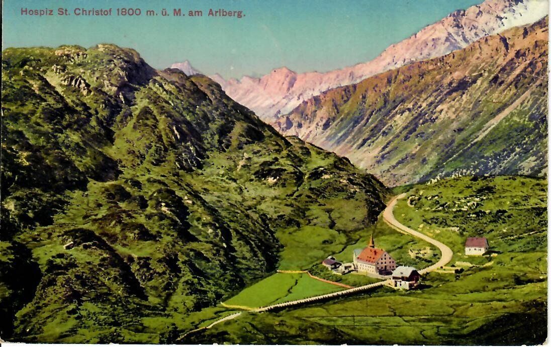 Cartoline postali: Hospiz St. Christof am Arlberg – Usato da Hochdorf venduto da Ziegel-16