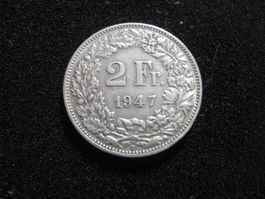 2 Franken 1947  -vz