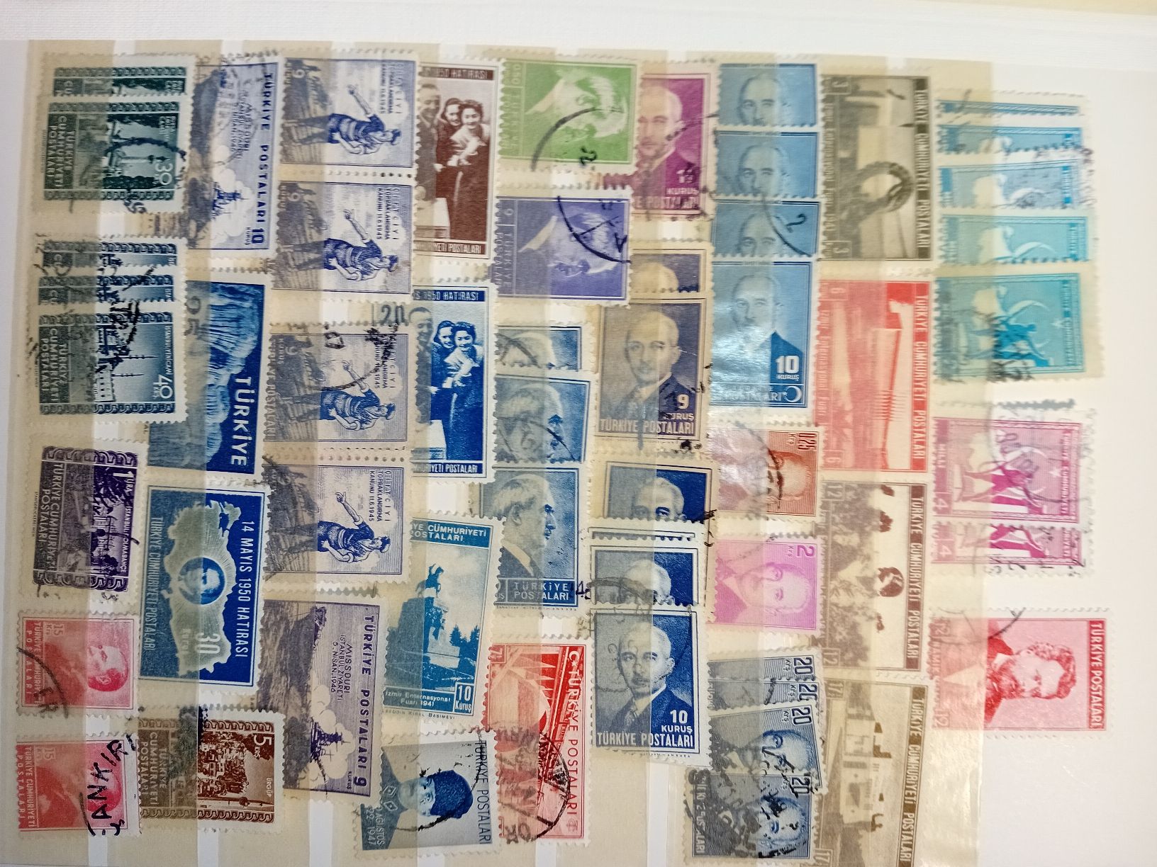Tutti i francobolli: Türkischen Briefmarken Sammlung ab den Anfang – Usato da speicherschwendi venduto da stephanshorn10 4