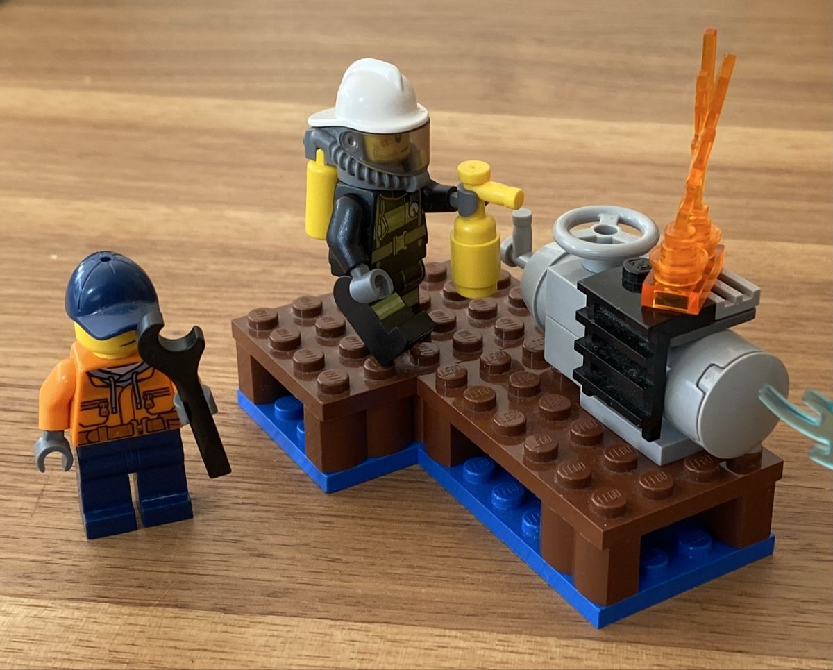 Lego Kit di costruzioni: LEGO City 60106 Feuerwehr – Usato da Bern venduto da Mik74 1
