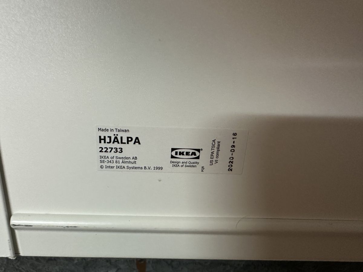 Cassettiere: IKEA Hjaelpa Schubladen – Usato da Safnern venduto da Ramon_Ni