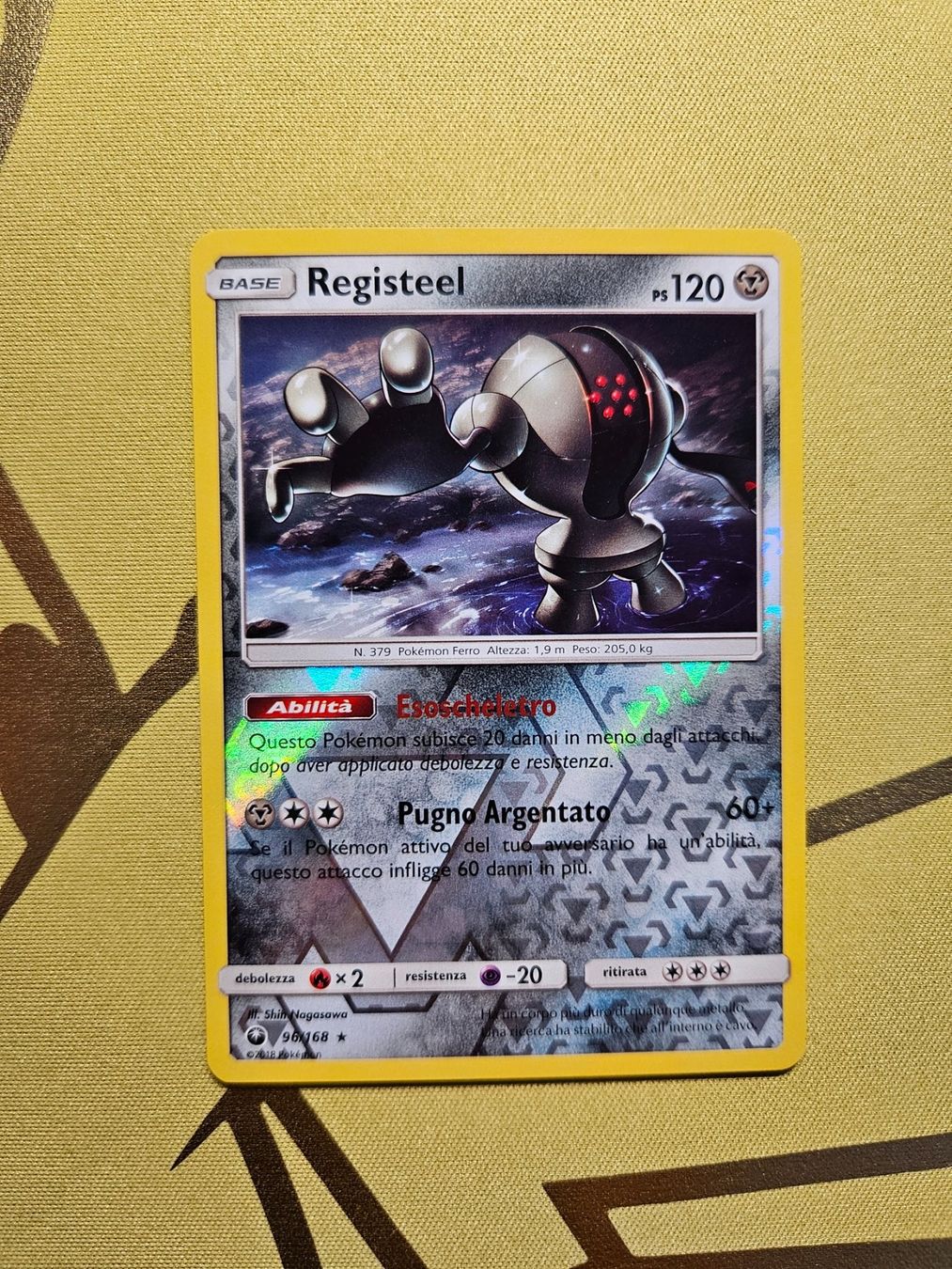 Pokémon Carte collezionabili: Celestial Storm - Registeel – Usato da Bellinzona venduto da Pokemarco