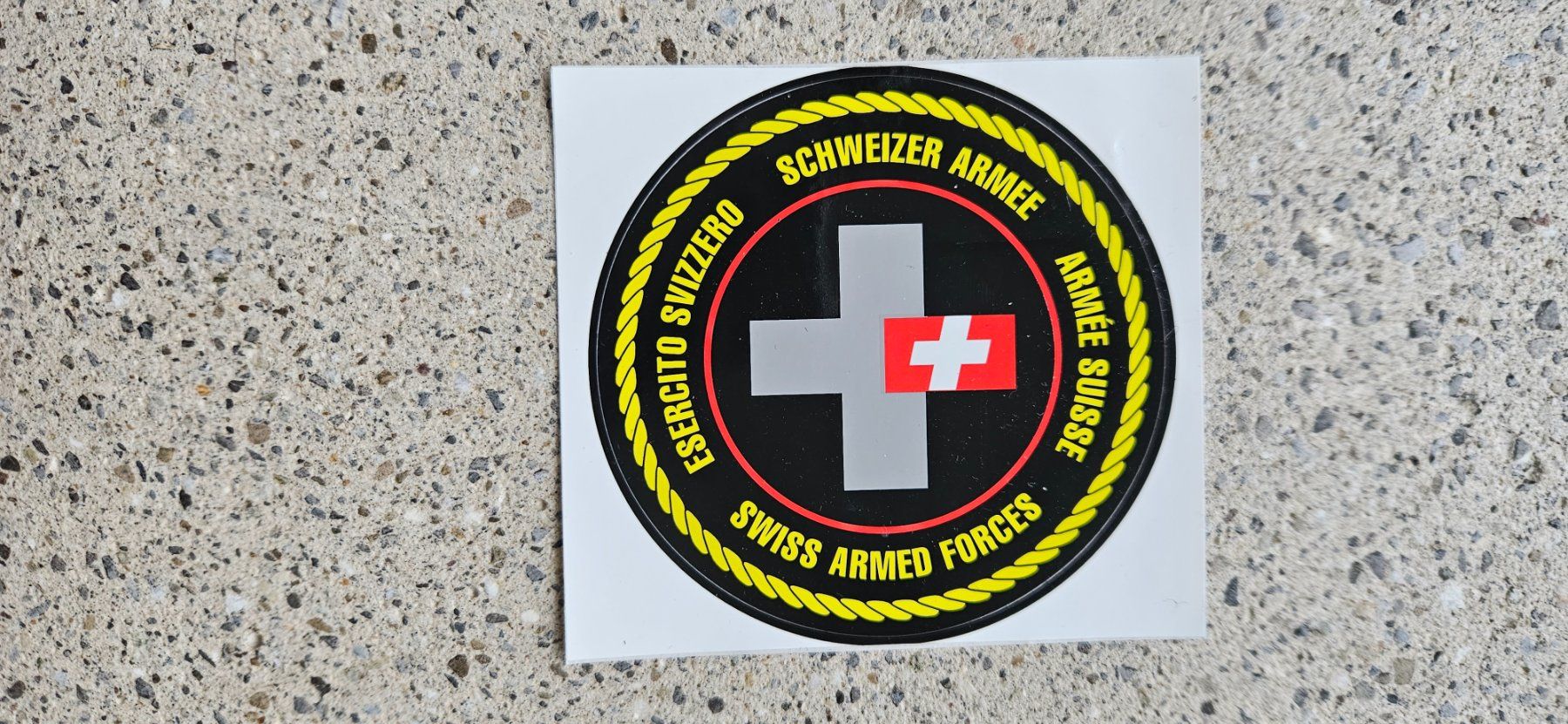 Schweizer Armee Plaketten & Abzeichen: *** Aufkleber Schweizer Armee *** – Neu und originalverpackt aus Riedholz von fr_sIruP