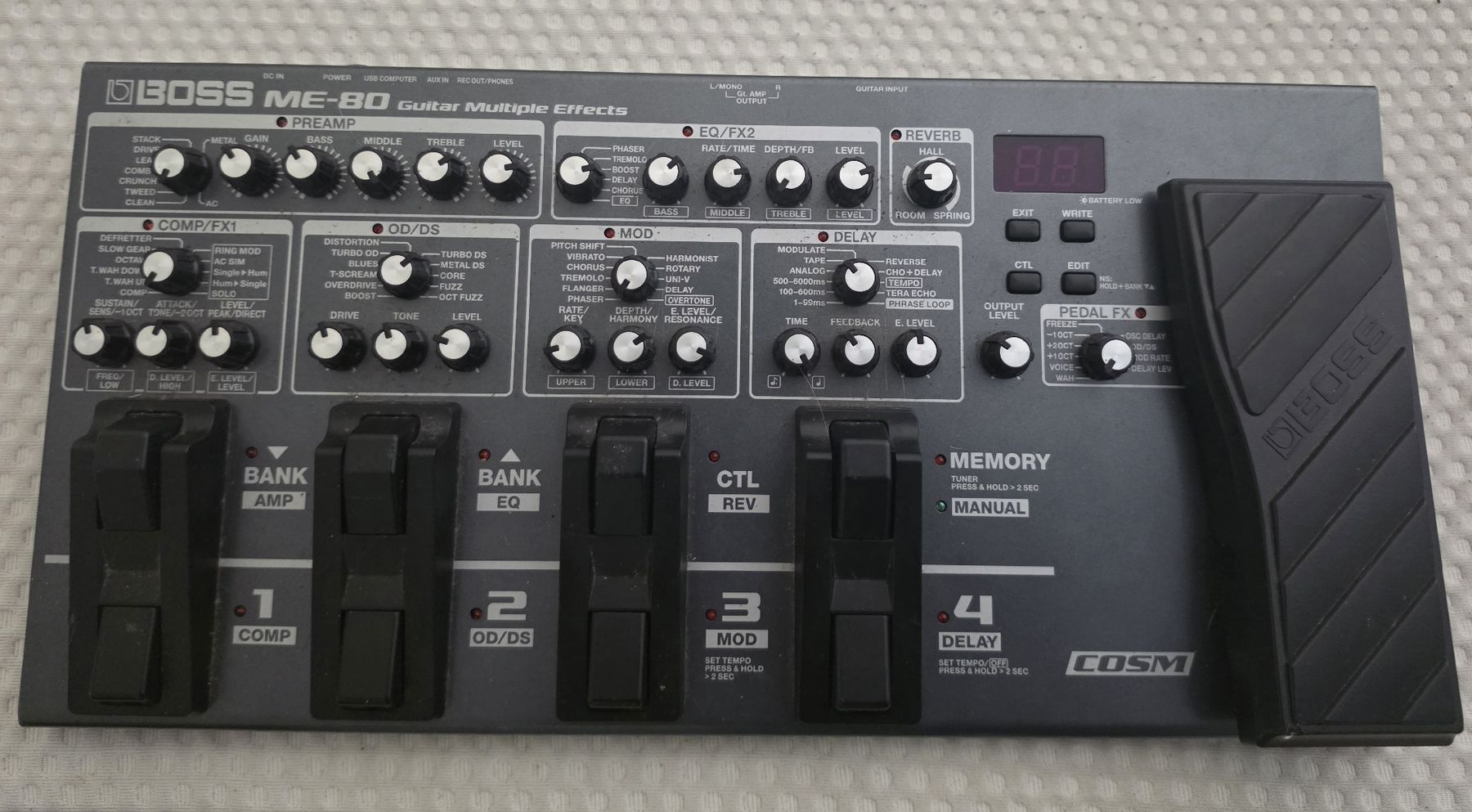 Boss Instruments de musique: Boss me-80 multieffects pedal. – D'occasion à Pratteln par Juanli31