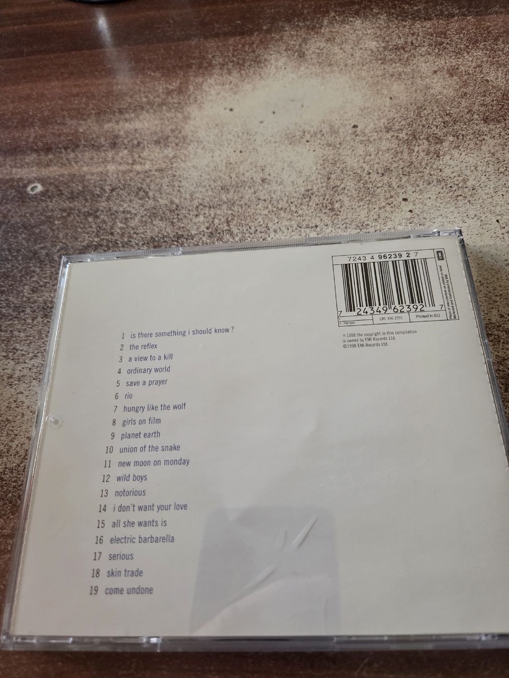 CDs: Duran Duran - Greatest Hits – Gebraucht aus Wattenwil von Mage66 1