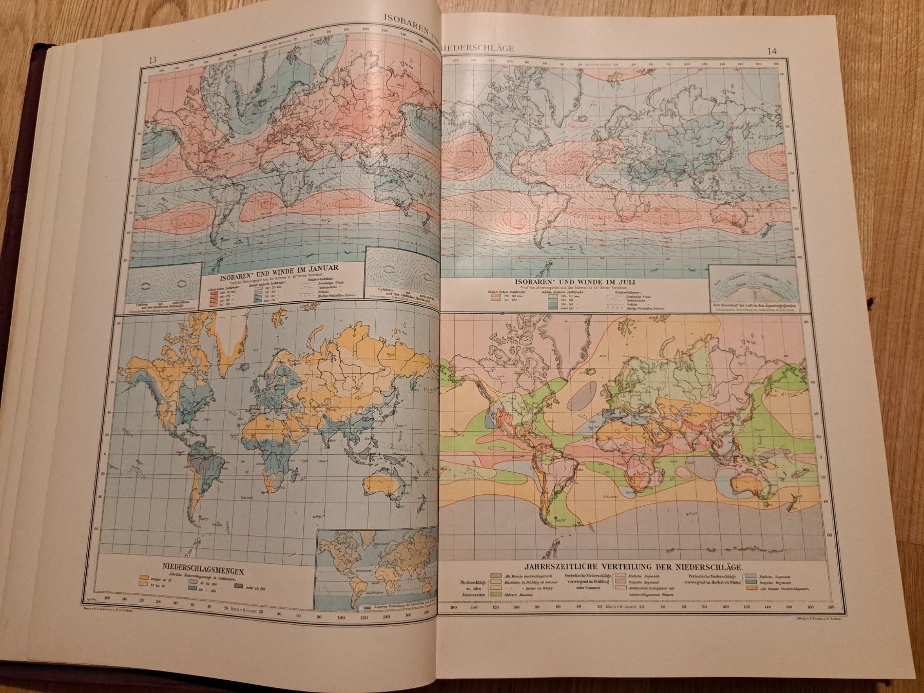 Libri: Handatlas 1924 Ambrosius – Usato da Embrach venduto da YVBER 3