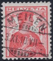 MEILEN 3.XI.10 - Vollstempel auf Helvetia Brustbild